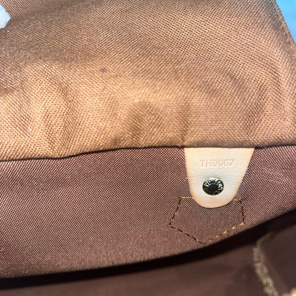 Louis Vuitton Brown Monogram Satchel - Picture 11 of 11